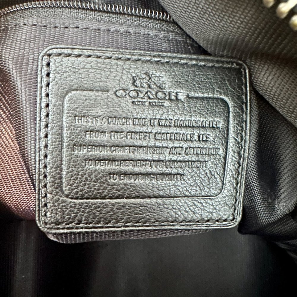 Coach Grain Leather Rhyder Satchel - Picture 2 of 8